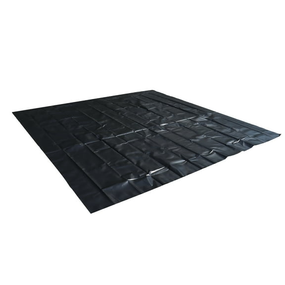 Black HDPE Pond Liner Pond Liners 20 Mil Waterproof Fish Liner For Water Garden