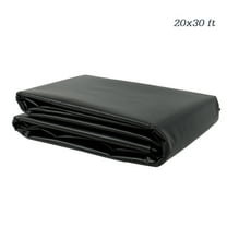 Black HDPE Pond Liner Pond Liners 20 Mil Waterproof Fish Liner For Water Garden