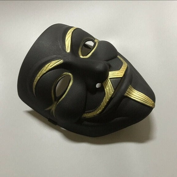 Black Hacker Face Accessory for Themed Celebrations