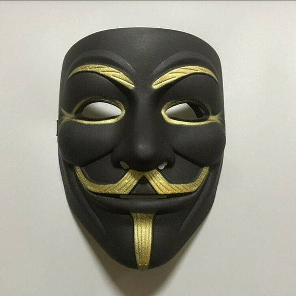 Black Hacker Mask 3 Pack for Dress-Up, Cosplay, and Events