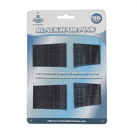 Black Hair Pin 96pc Bobby Pins