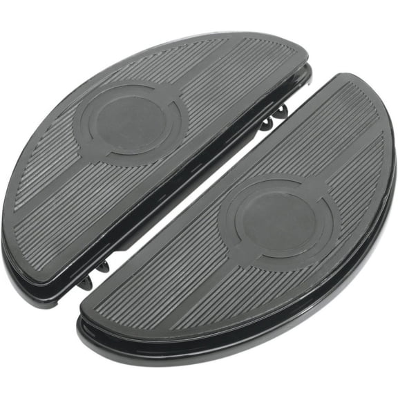 Black Half-Moon Floorboards w/Vibration Inserts