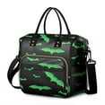 thumbnail image 1 of Black Halloween Bats with Green Womens Lunch Box for Work,Insulated Large Lunch Bag for Tween and Teen,Loncheras Para Mujer,Leakproof Adult Lunch Bag for Work,Beach,Travel,Picnic,Camping, 1 of 7