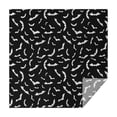 thumbnail image 1 of Black Halloween Bats with White Square Tablecloth,Waterproof Square Table Cover,Wipeable Spillproof Washable Table Cover for Home Kitchen Party Decor 60"x60"(152x152cm), 1 of 6