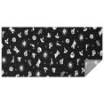 thumbnail image 1 of Black Halloween Cat Skull Pattern Rectangle Tablecloth 60"x120",Waterproof Polyester Rectangle Table Cloth, Wipeable Spillproof Polyester Tablecloth for Dining, Camping, Indoor and Outdoor, 1 of 6