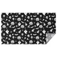 thumbnail image 1 of Black Halloween Ghost Pumpkin Pattern Rectangle Tablecloth 60"x102",Waterproof Polyester Rectangle Table Cloth, Wipeable Spillproof Polyester Tablecloth for Dining, Camping, Indoor and Outdoor, 1 of 6