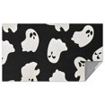 thumbnail image 1 of Black Halloween Ghost Silhouettes Rectangle Tablecloth 60"x102",Waterproof Polyester Rectangle Table Cloth, Wipeable Spillproof Polyester Tablecloth for Dining, Camping, Indoor and Outdoor, 1 of 6