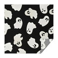 thumbnail image 1 of Black Halloween Ghost Silhouettes Square Tablecloth,Waterproof Square Table Cover,Wipeable Spillproof Washable Table Cover for Home Kitchen Party Decor 52"x52"(132x132cm), 1 of 6