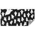 thumbnail image 1 of Black Halloween Ghosts with Boo Rectangle Tablecloth 60"x120",Waterproof Polyester Rectangle Table Cloth, Wipeable Spillproof Polyester Tablecloth for Dining, Camping, Indoor and Outdoor, 1 of 6