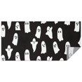 thumbnail image 1 of Black Halloween Ghosts Rectangle Tablecloth 60"x120",Waterproof Polyester Rectangle Table Cloth, Wipeable Spillproof Polyester Tablecloth for Dining, Camping, Indoor and Outdoor, 1 of 6