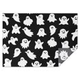 thumbnail image 1 of Black Halloween Ghosts Rectangle Tablecloth 60"x84",Waterproof Polyester Rectangle Table Cloth, Wipeable Spillproof Polyester Tablecloth for Dining, Camping, Indoor and Outdoor, 1 of 5