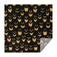 thumbnail image 1 of Black Halloween Pumpkin Faces Square Tablecloth,Waterproof Square Table Cover,Wipeable Spillproof Washable Table Cover for Home Kitchen Party Decor 42"X42"(107x107cm), 1 of 6