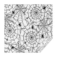 thumbnail image 1 of Black Halloween Spider Webs Square Tablecloth,Waterproof Square Table Cover,Wipeable Spillproof Washable Table Cover for Home Kitchen Party Decor 42"X42"(107x107cm), 1 of 6