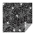 thumbnail image 1 of Black Halloween Spider Webs Square Tablecloth,Waterproof Square Table Cover,Wipeable Spillproof Washable Table Cover for Home Kitchen Party Decor 60"x60"(152x152cm), 1 of 6