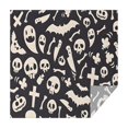 thumbnail image 1 of Black Halloween Spooky Elements Square Tablecloth,Waterproof Square Table Cover,Wipeable Spillproof Washable Table Cover for Home Kitchen Party Decor 42"X42"(107x107cm), 1 of 6
