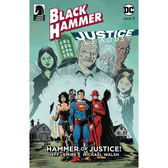 Black Hammer Justice League #1 (Cvr D Lemire) Dark Horse Comics Comic Book