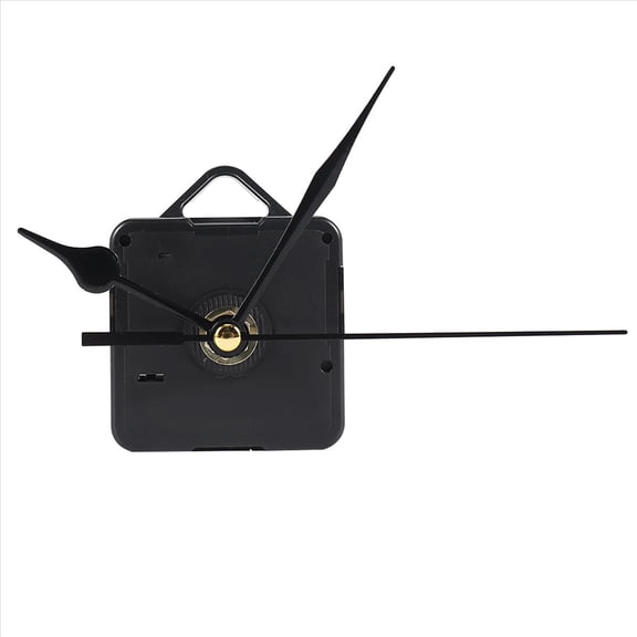 Black Hand DIY Quartz Clock Spindle Silent Movement Mechanism Repair Tool Kit
