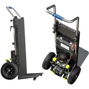 RDYMONKEY 880 Lbs Capacity Electric Stair Hand Trucks, Rubber, 14.2 x 24.4 x 45.67 Inches
