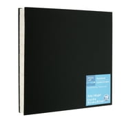Black Lay Flat Spineless Hardcover Sketchbook by Artist's Loft - Acid Free and Smudge Resistant Paper - Sketch Pad for Drawing - Journaling - Sketching - Writing - 1 Pack