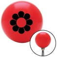thumbnail image 1 of Black Hawaiian Flower No. 4 Red Shift Knob with M16 x 1.5 Insert Shifter Auto Manual Brody, 1 of 1