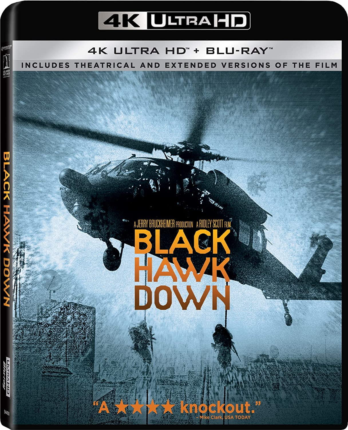 Walmart Cyber Monday Deals 2025 - Black Hawk Down - Ridley Scott's Military Drama (4K Ultra HD + Blu-ray) - Action & Adventure Genre