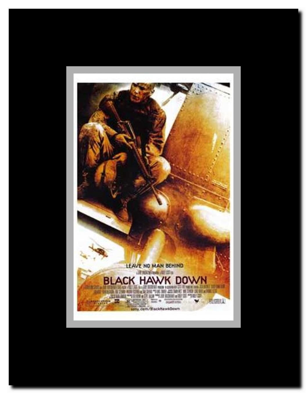 Black Hawk Down Framed Movie Poster