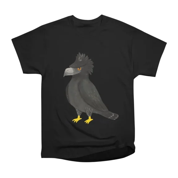 Black Hawk Eagle T-Shirt Tee Gift For Him Merch For Her Apparel For Friend
