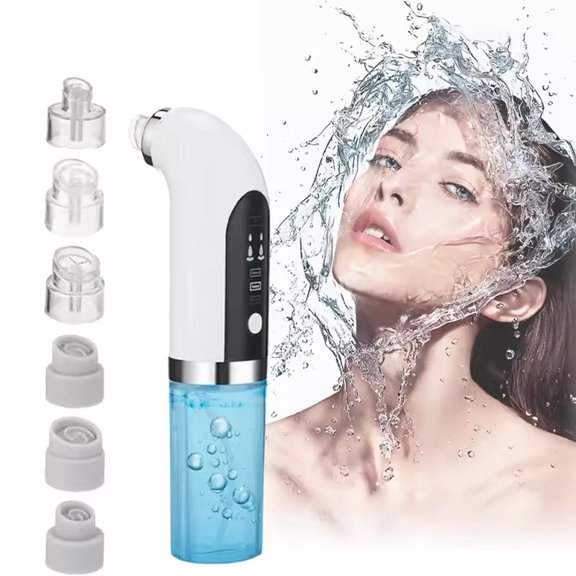 Black Head Remover Pore Vacuum Cleaner Electric Micro Facial Cleasing Machine USB Rechargeable Beauty Device