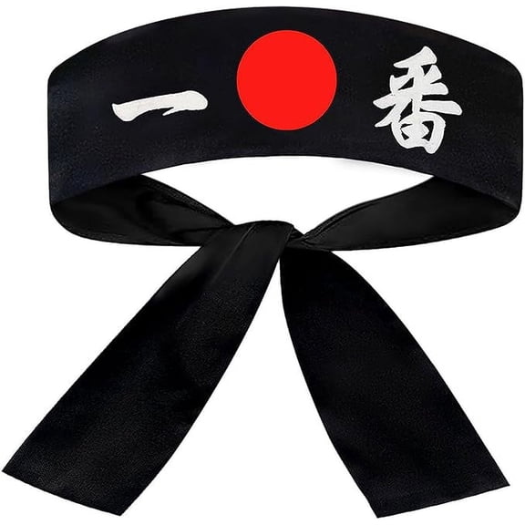 Black Headband "Number One"
