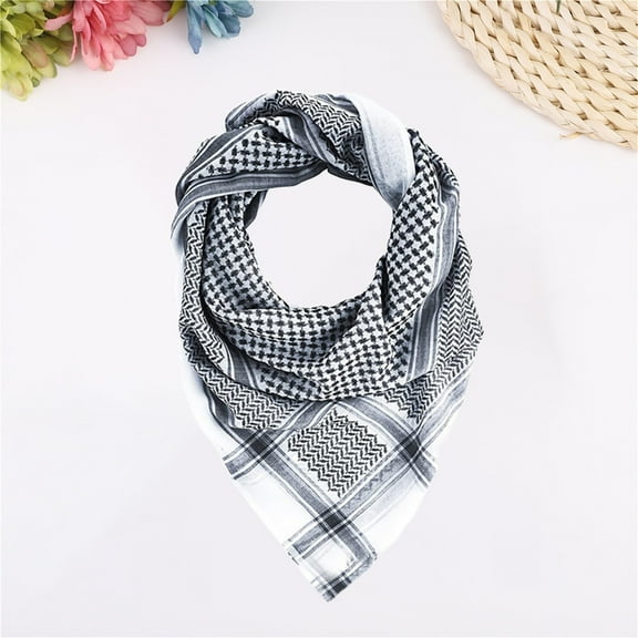 Black Headband for Men Men's Muslim Fashion Scarf Textile Craft Wrap Turban