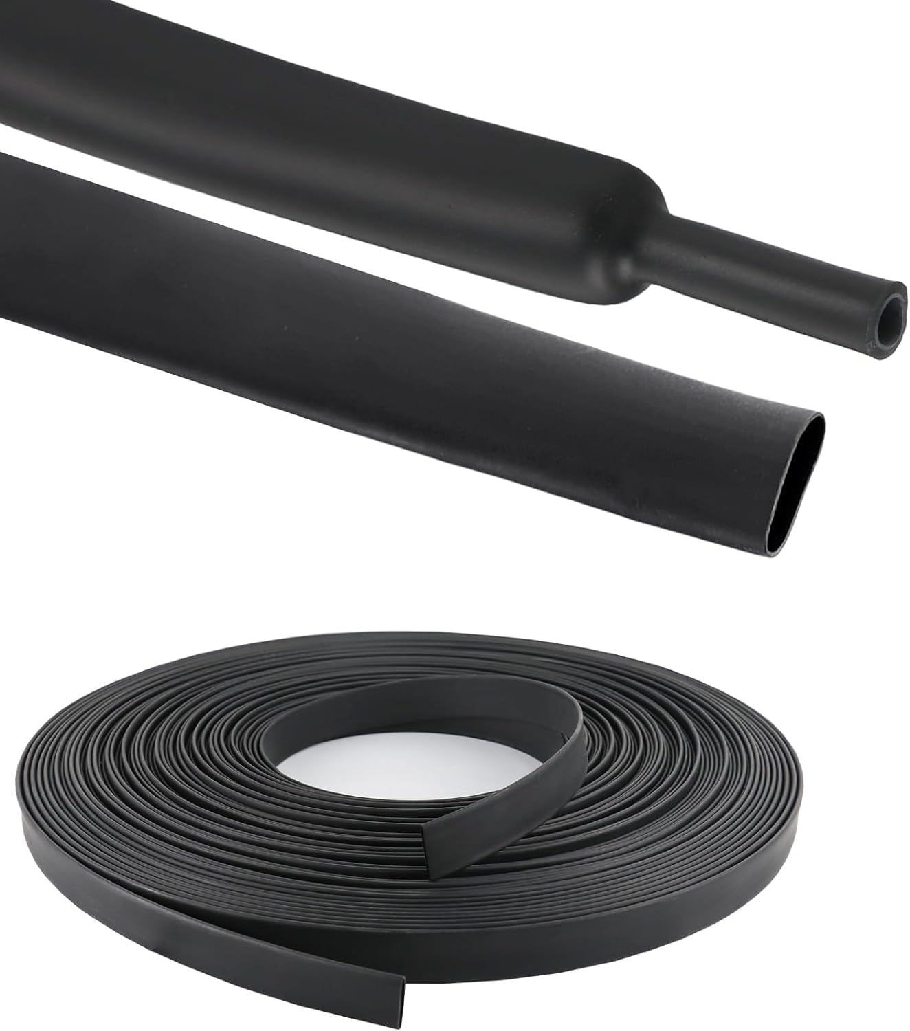 Black Heat Shrink Tubing Adhesive Lined 41 Ratio Marine Grade