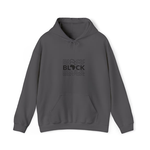 Black Heavy Blend Hooded Sweatshirt Hoodie Unisex Sweater