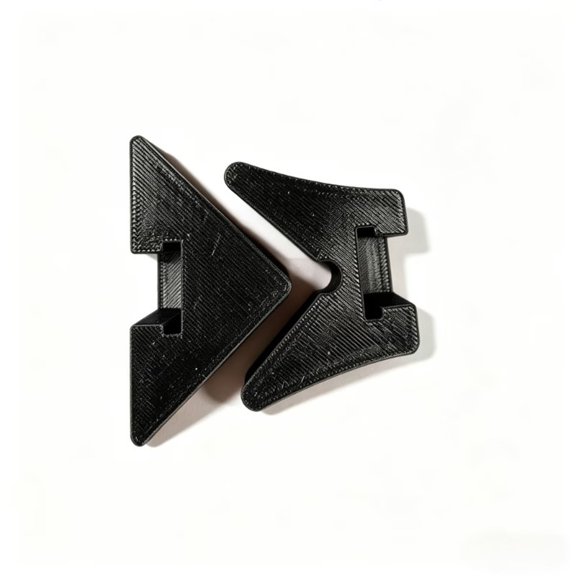 Black Heavy Duty 90 Degree Corner Clamp Adapter, Quick Install Bar Clamp Right Angle Jig, Precise Woodworking Positioning Tool for Cabinet Assembly, Picture Frame & DIY Furniture Making