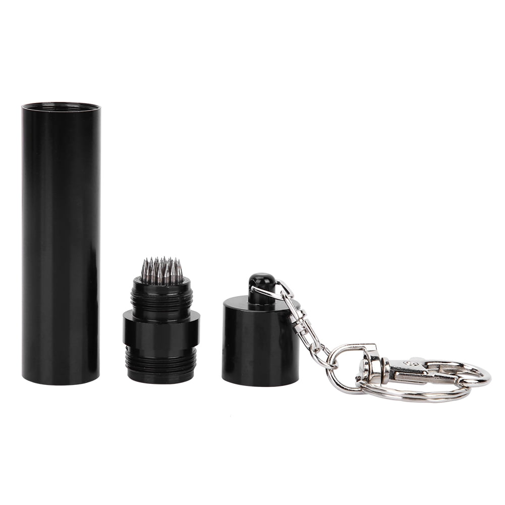 Black Heavy Duty Aluminum Chalk Billiard Cue Tip Pricker Pool