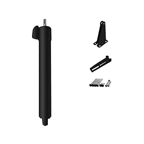 Black Heavy Duty Door Closer System Touch 'n Hold Smooth