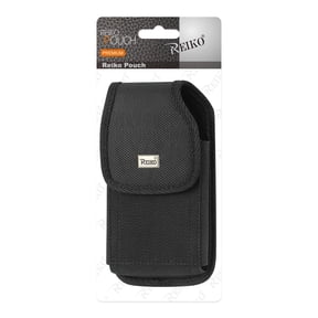 Black Heavy Duty Rugged Belt Loop and Clip Case fits iPhone 14 Pro Max, iPhone 14 Plus