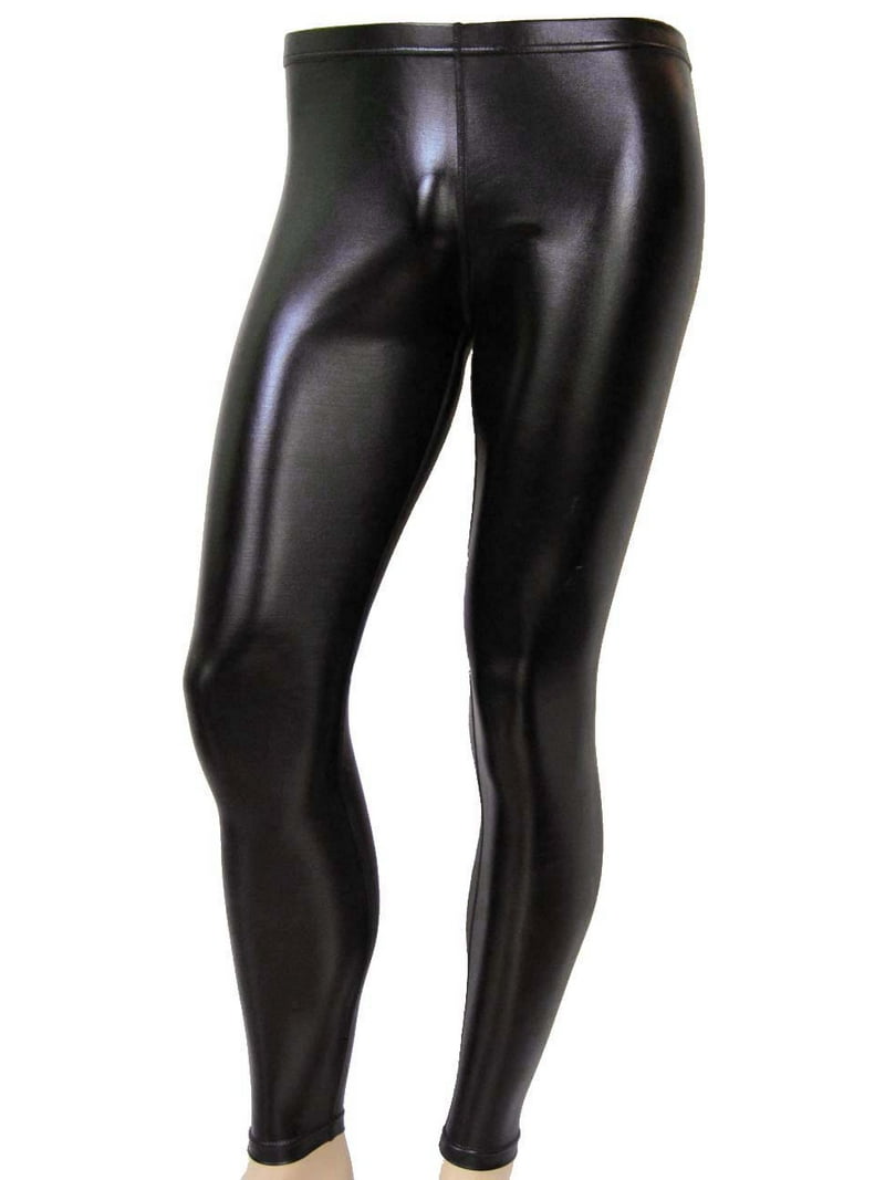 WIND STRETCH LONGPANTS【BLACK】 Black Heavy Metal Men's Spandex Stretch Pants Medium