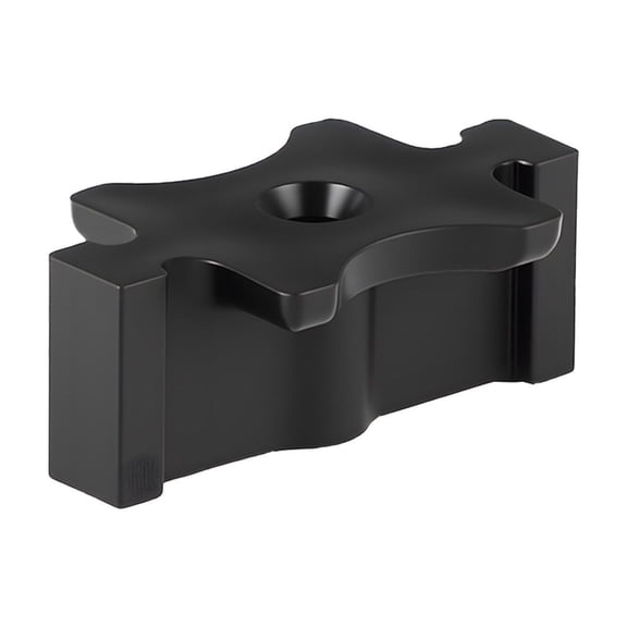 Universal Black Hidden Deck Fasteners, 90 PCS Composite Decking T Clips with Metal Screws for 0.26" Gaps, Durable Polypropylene PP Clips