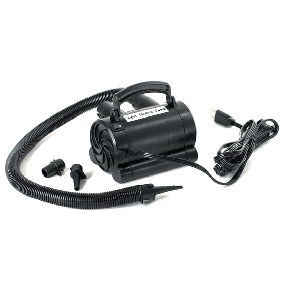 Swim Central 30928518 High Capacity Electric Air Pump for Inflatables, Black