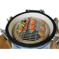Black High Temp Gasket Vision Kamado Smoker Grill Self Stick w/LavaLock