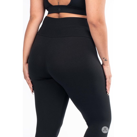 Black High-Waisted Petite Leggings