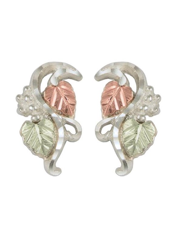 MRC5326-GS CCO 12K Fast Track Earring, Sterling Silver