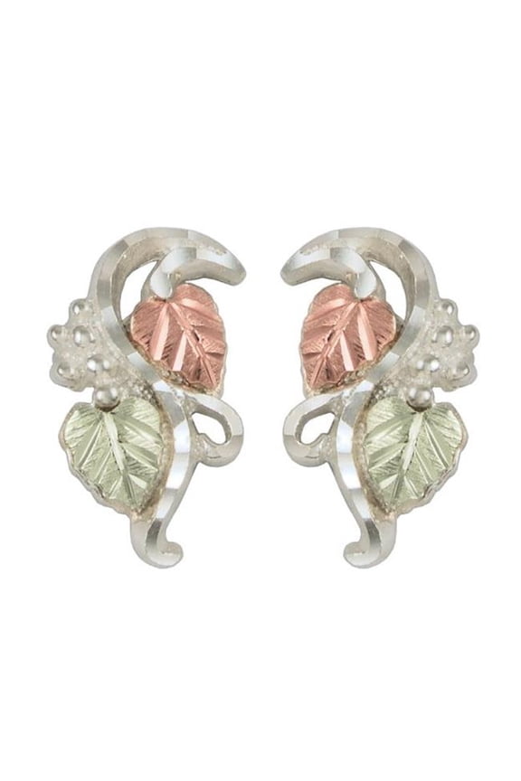 MRC5326-GS CCO 12K Fast Track Earring, Sterling Silver