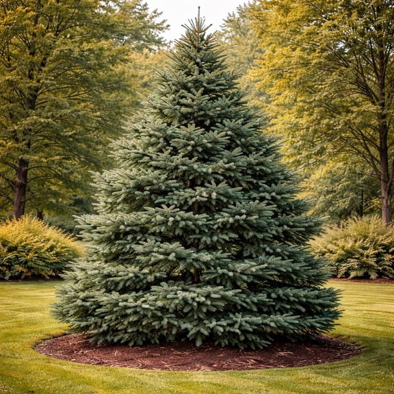 Black Hills Spruce Live Tree Plants (Picea glauca Densata)  Hardy Evergreen Privacy Tree  Cold Tolerant Conical Spruce  Dense Windbreak & Landscape Tree  Rooted Sapling Plant (5 Trees)
