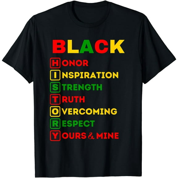 Black History Definition Cool Black History Month T-Shirt