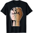 thumbnail image 1 of Black History Equality Power Fist African American Gifts T-Shirt, 1 of 5