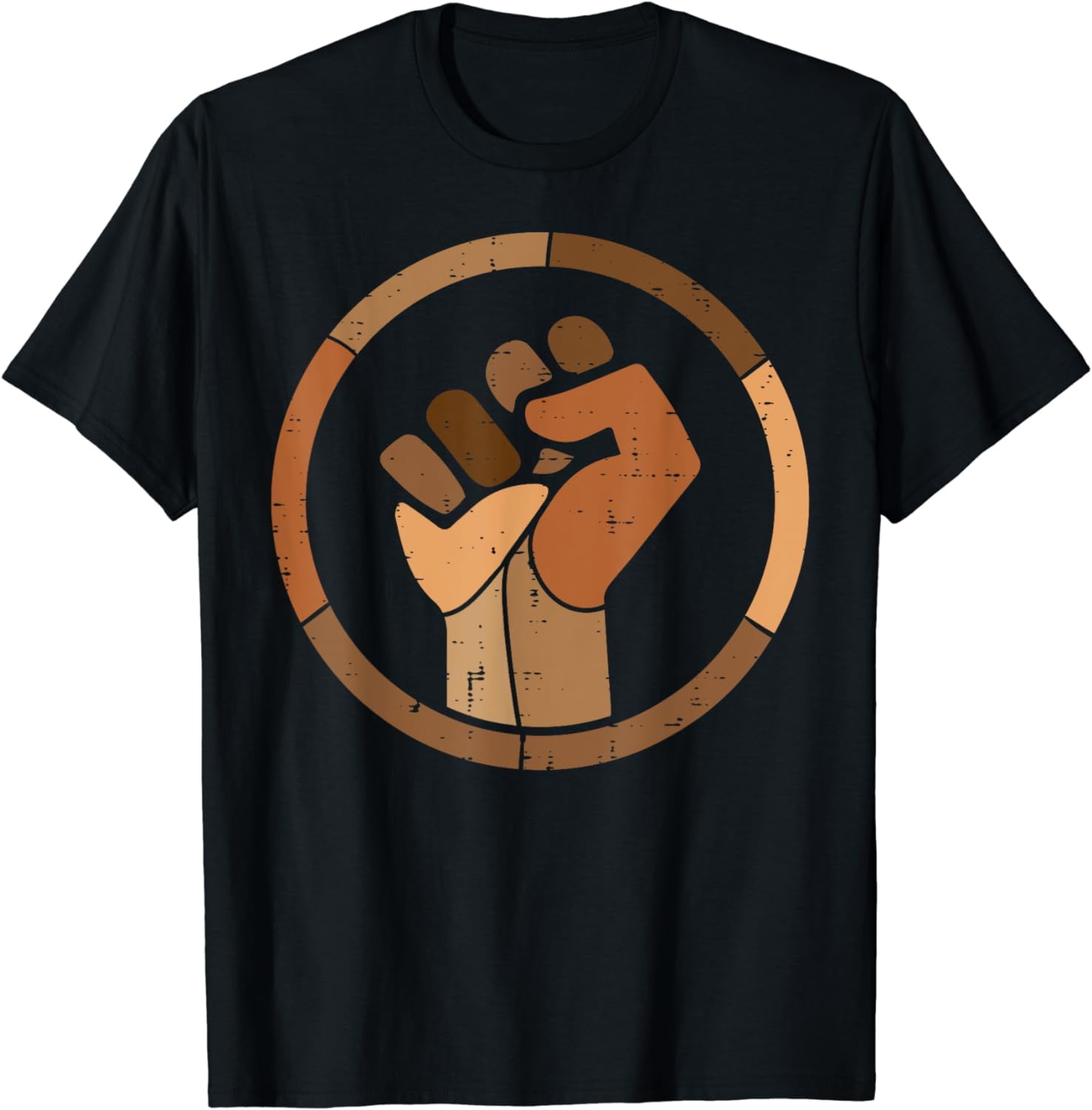 Black History Melanin Fist African Pride Men Women Kids T-Shirt ...