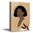 thumbnail image 1 of Black History Month 2021 Gifts for Her African Girl Beautiful Woman Canvas Wall Art Home Living Room Decor, 1 of 7