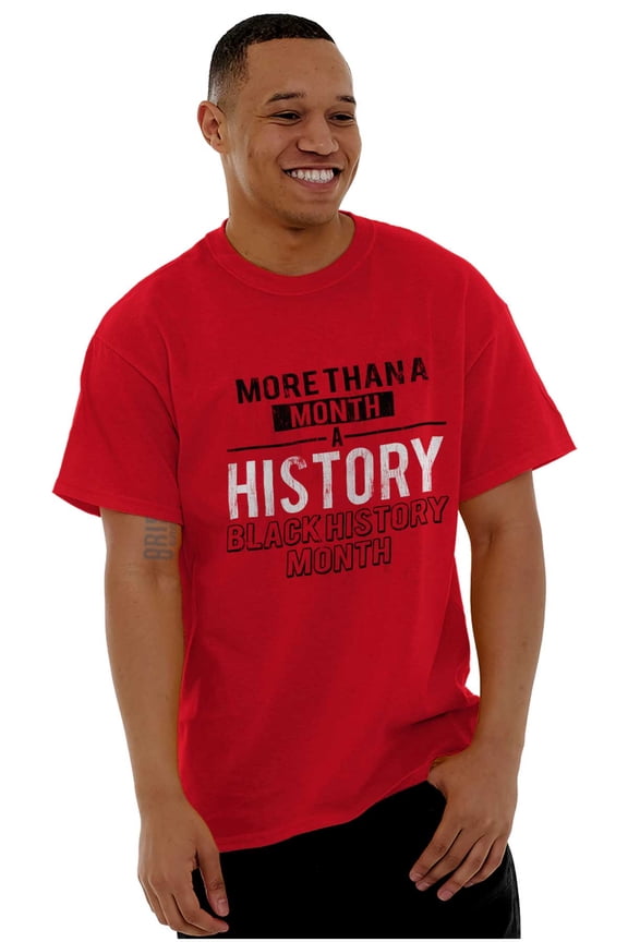 Black History Month BHM Pride Men's Graphic T Shirt Tees Brisco Brands X
