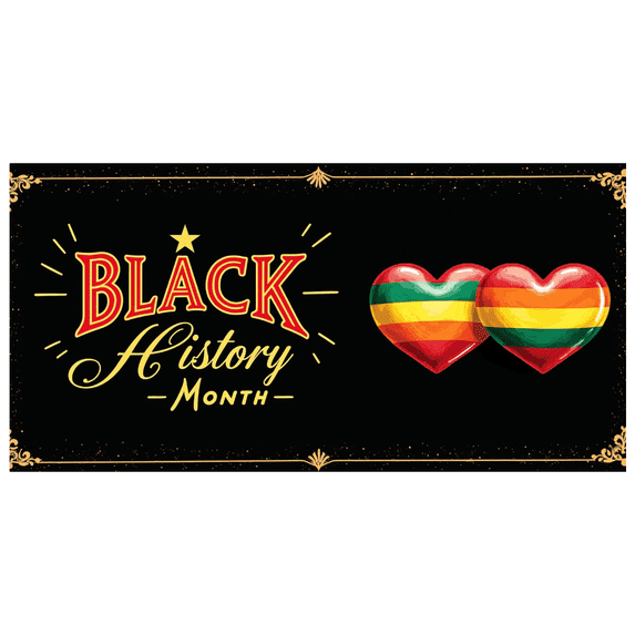 Black History Month Celebration Banner Fireworks and Diversity Hands Backdrop for Cultural Events Party Decorations Photography Props Background